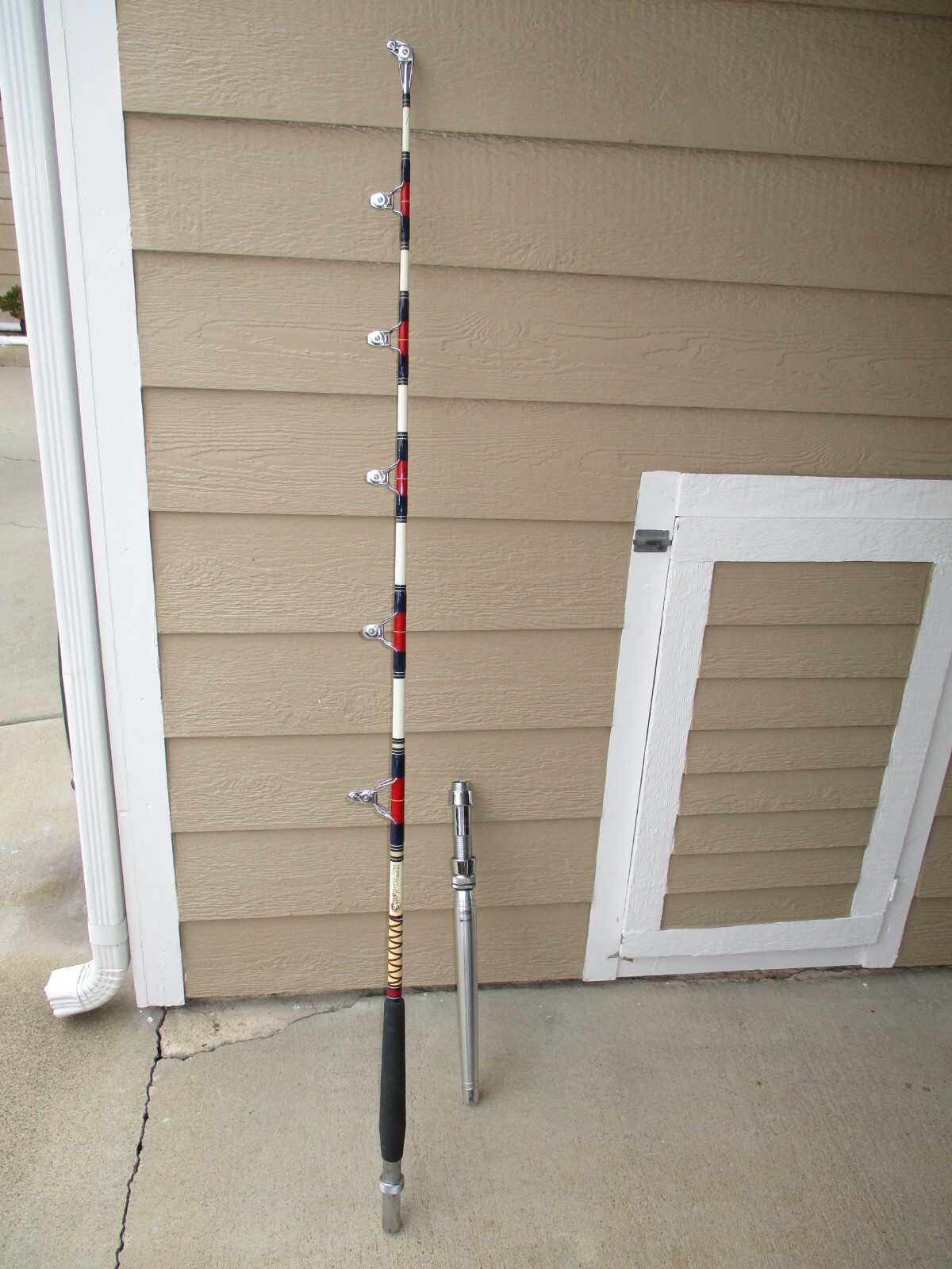 VINTAGE FISHING RODS GARCIA CONOLON R-599A 80 LB. CLASS ** VERY RARE