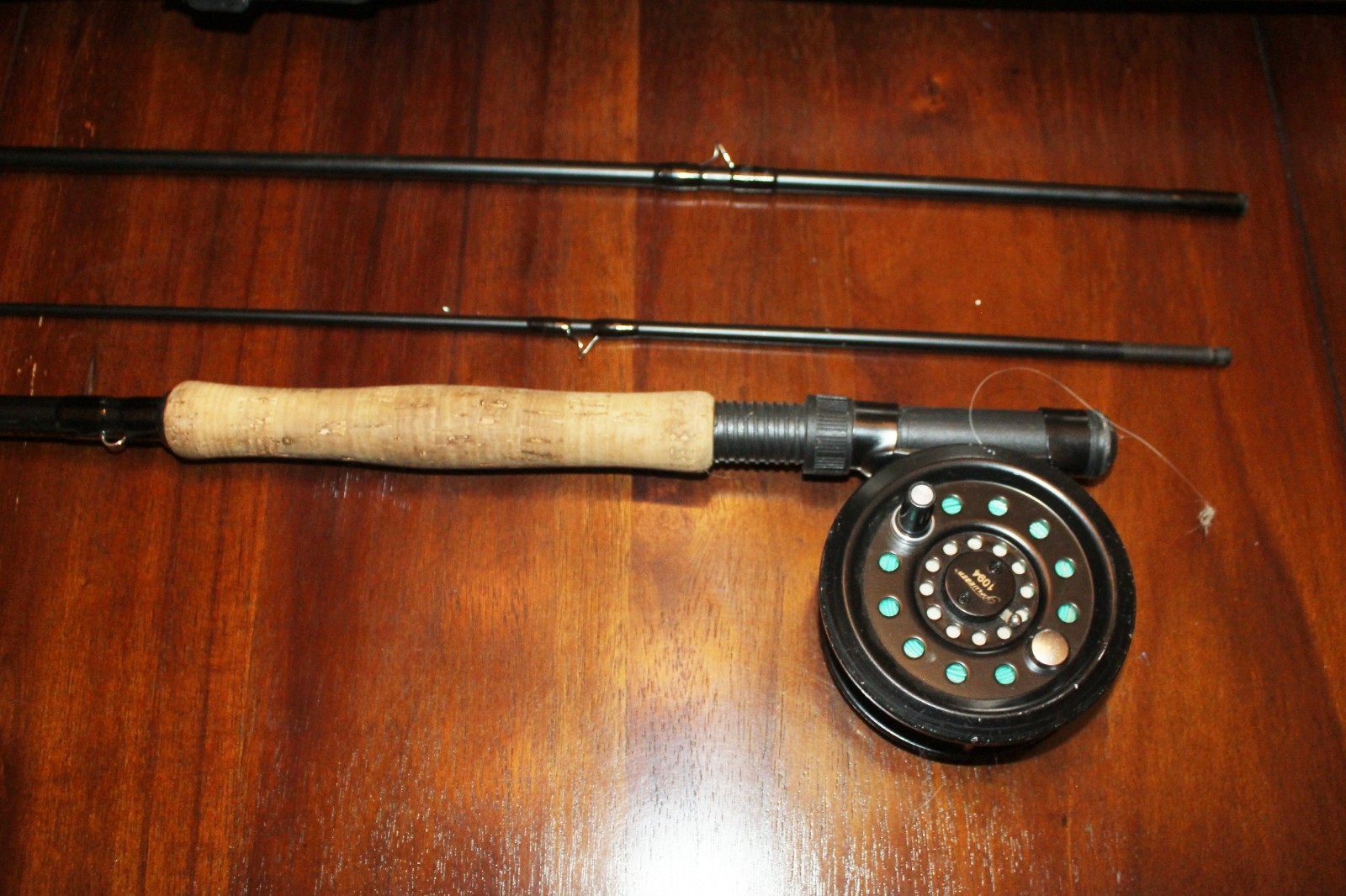 PFLUEGER FLY FISHING 3 PC PSFY 8056 ROD 1094 REEL CABELA’S WHITE RIVER CASE