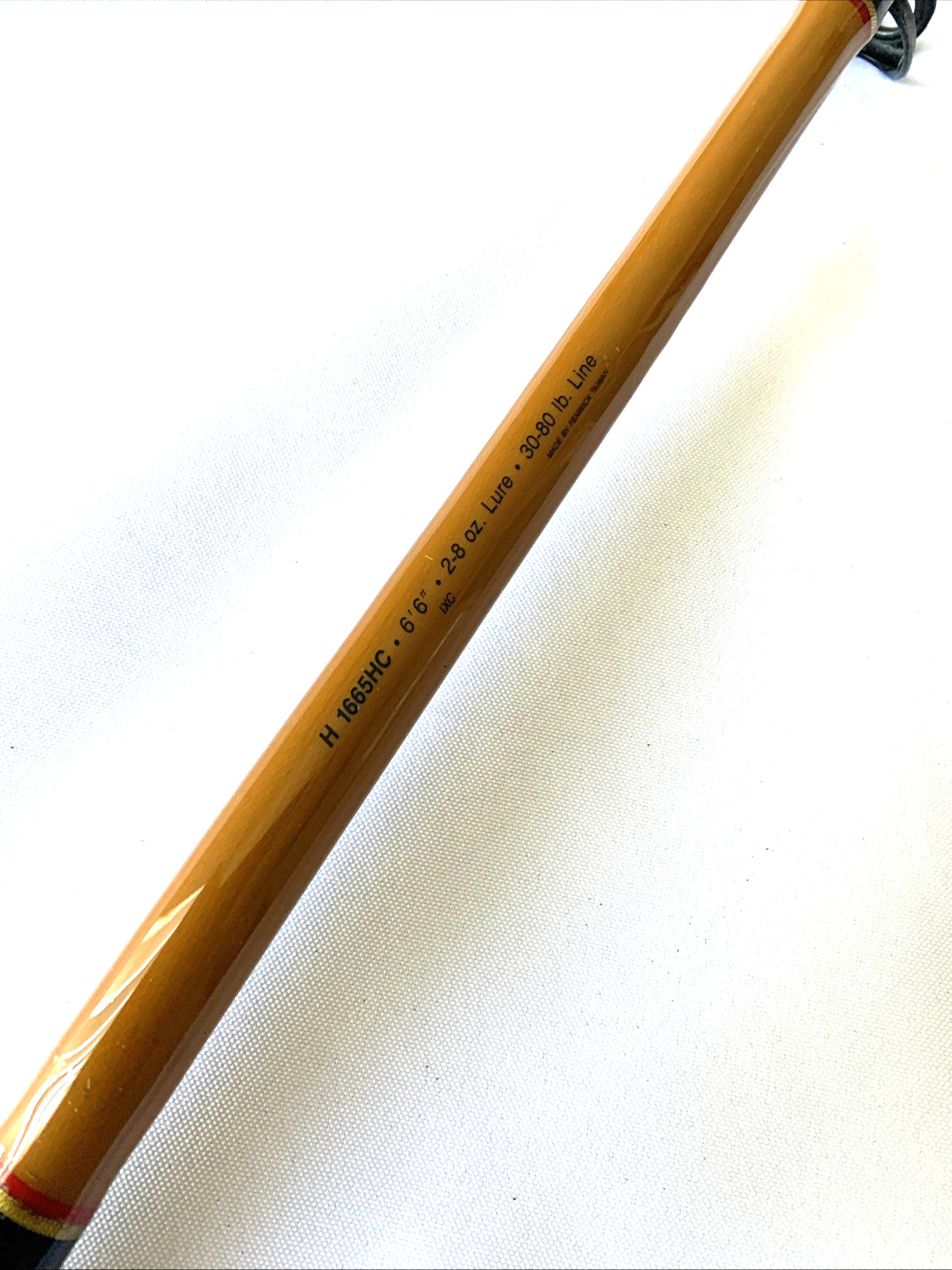 Fenwick H1665HC HOTSTIK E-GLASS 30-80Lb Conventional 6’6” Fishing Rod