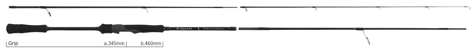 Yamaga Blanks Early for Mobile 84ML 4 Pieces Travel Fishing Rod **US SELLER**
