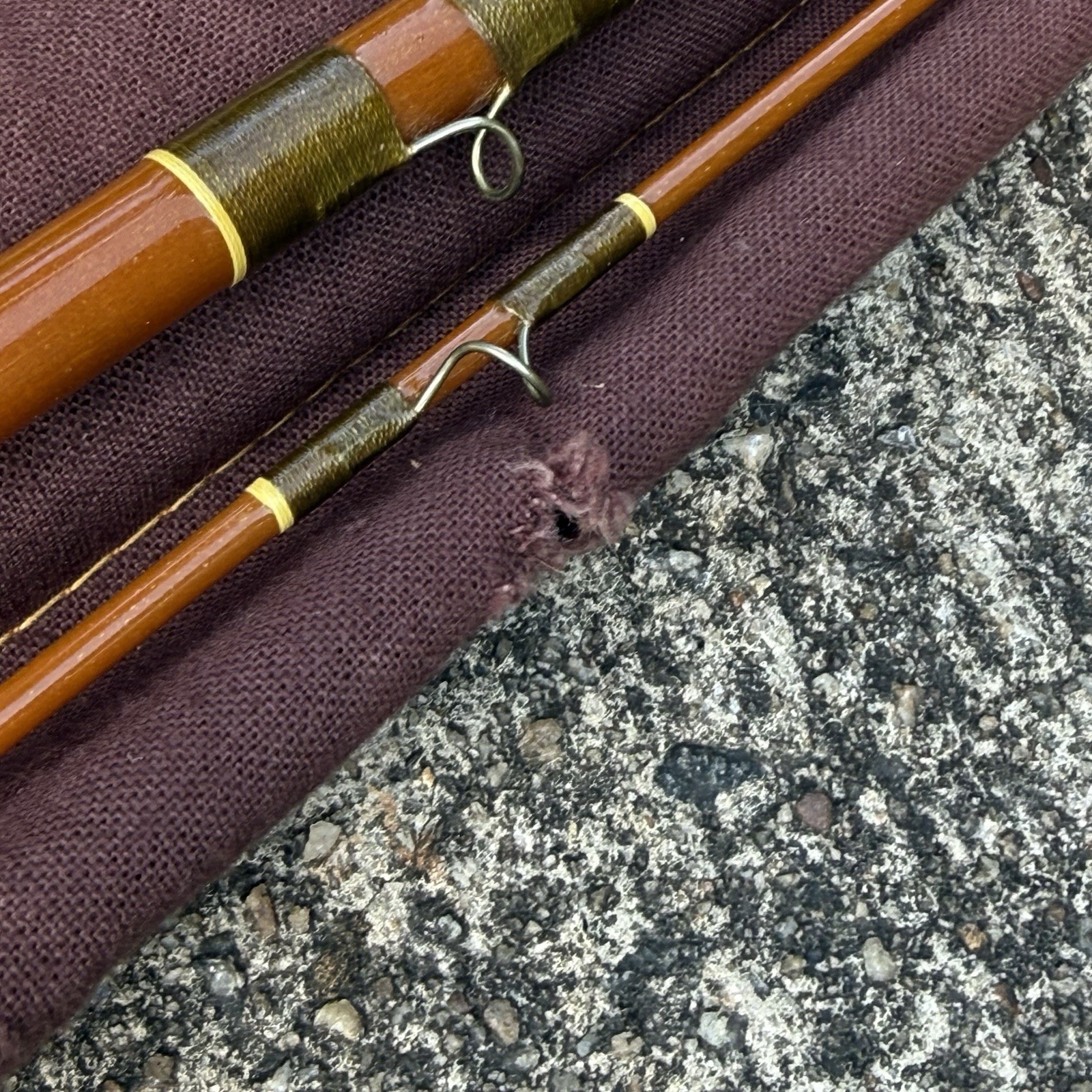 Vtg St. Croix 7090 XLM Fiberglass Fly Rod 9 Foot 2PC, 5oz, 9-10 Line Never Used