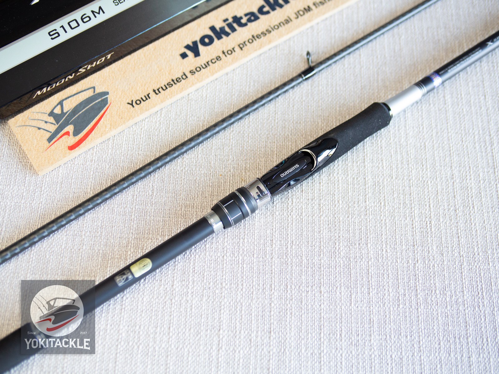 Watch Our Product Video-Shimano 21 Moonshot S106M Spinning Rod