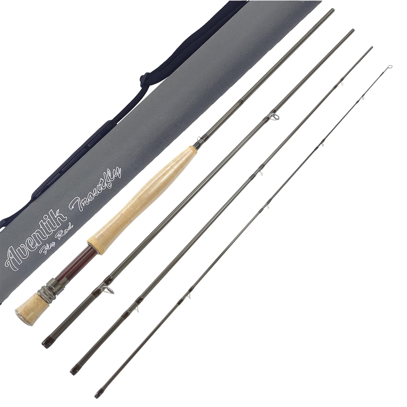 Aventik TroutFly Series Fly Fishing Rod, Carbon Fiber Ultra-Fast Action, Ultr…
