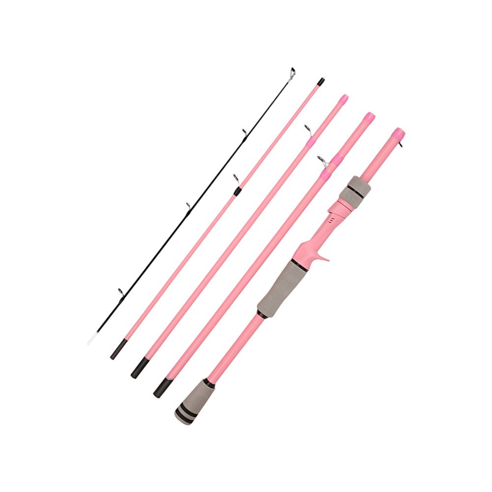 4 Section Carbon Fishing Rod 2.1m Casting Rod Suitable for All Anglers