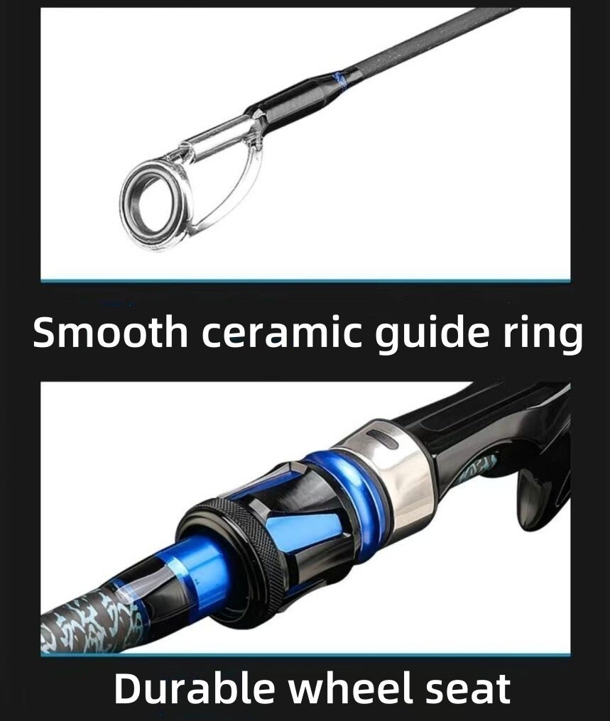 Fishing Rods Telescopic Ultra-Light Carbon Fiber Rod Durable Sensitive Portable