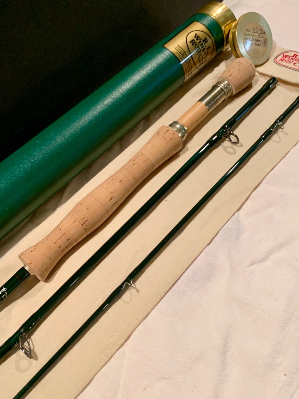 Winston LTX 9’6″ 9wt, Maple reel seat / New