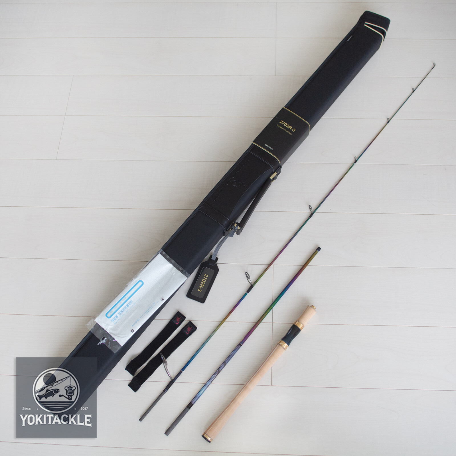 SHIMANO 23 WORLD SHAULA LIMITED 2702R-3 Spinning Rod Shipping Worldwide