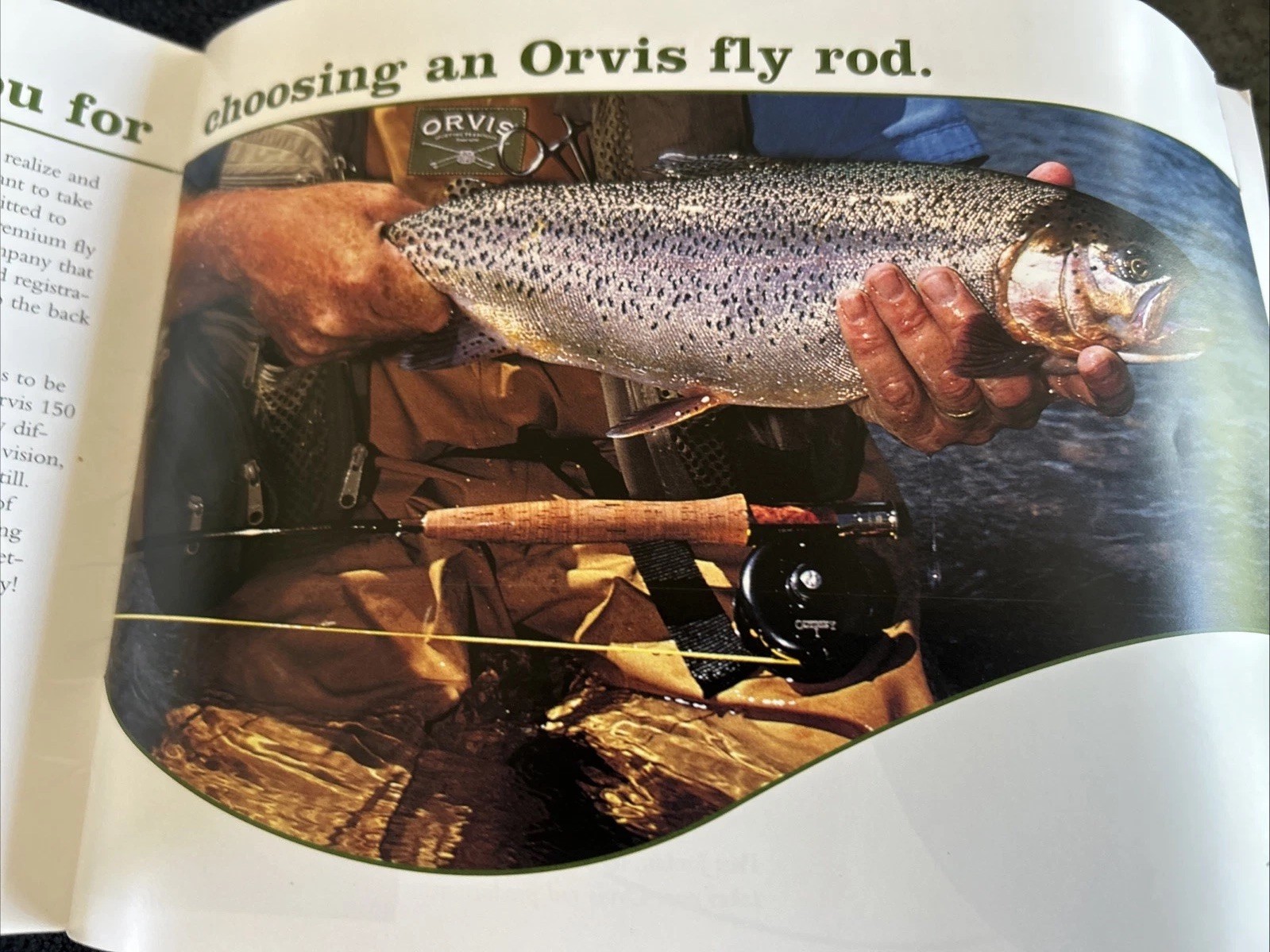 Orvis TLS Power Matrix Fly Rod. 9.5 length wt 3.625 6WT line tip flex 9.5 Mint