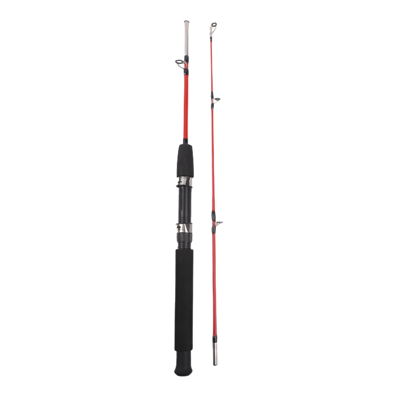 Outdoor Fishing Rod FRP 1m Length Lightweight 1065g Balanced Design for Angling