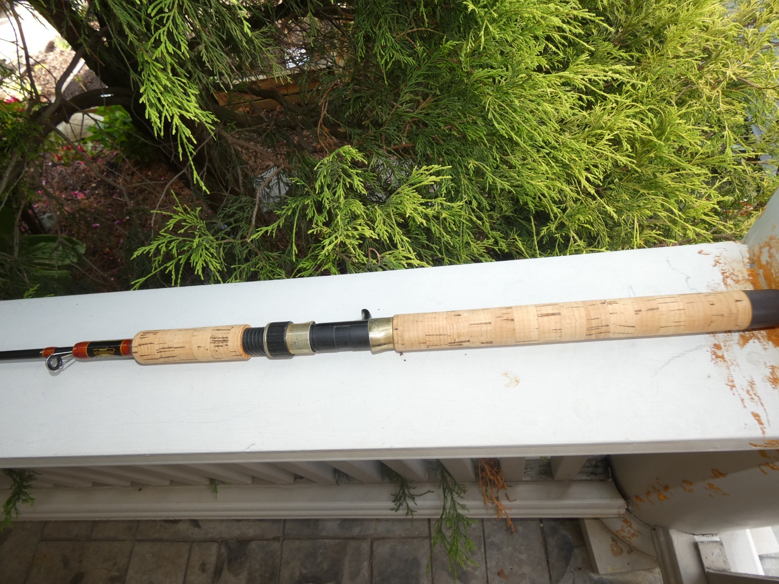 RARE VTG FENWICK HMG USA MADE 1 PC 7 FT TELESCOPIC CASTING FISHING ROD