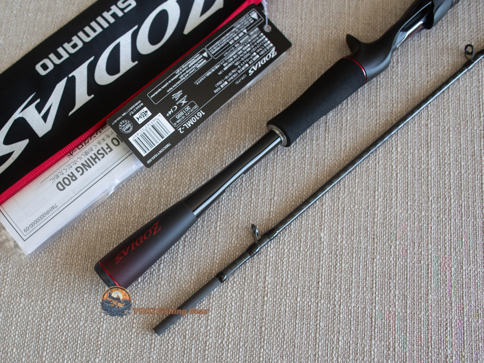 Watch Our Product Video-Shimano 20 Zodias 1610ML/2 Baitcasting Rod for Bass