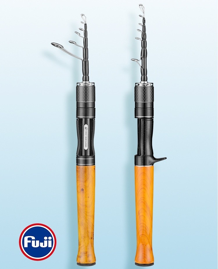 Telescopic Fishing Rods Spinning Casting Rod Carbon Fiber Rod Bass Ultra Light