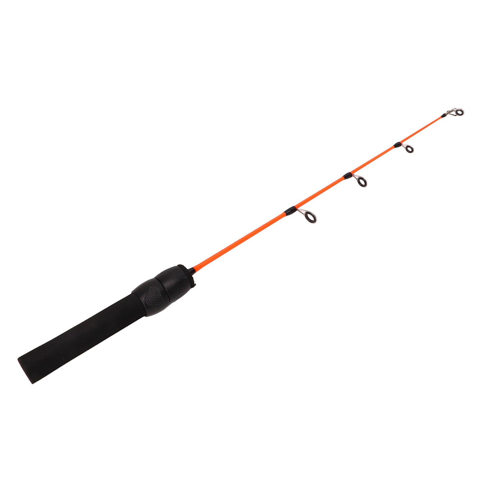 50cm Mini Ice Fishing Rod Short Portable Ice Fishing Pole With EVA Anti NEW