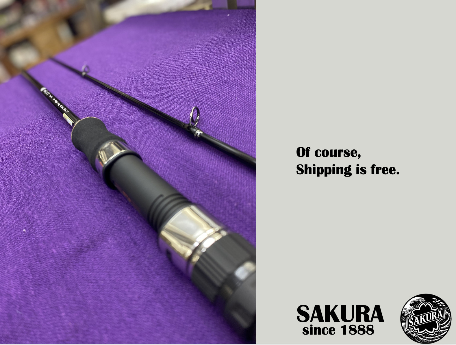 JDM Spinning Rod Metal Jig Casting All Saltwater Fish 9ft Carbon SAKURA Japan