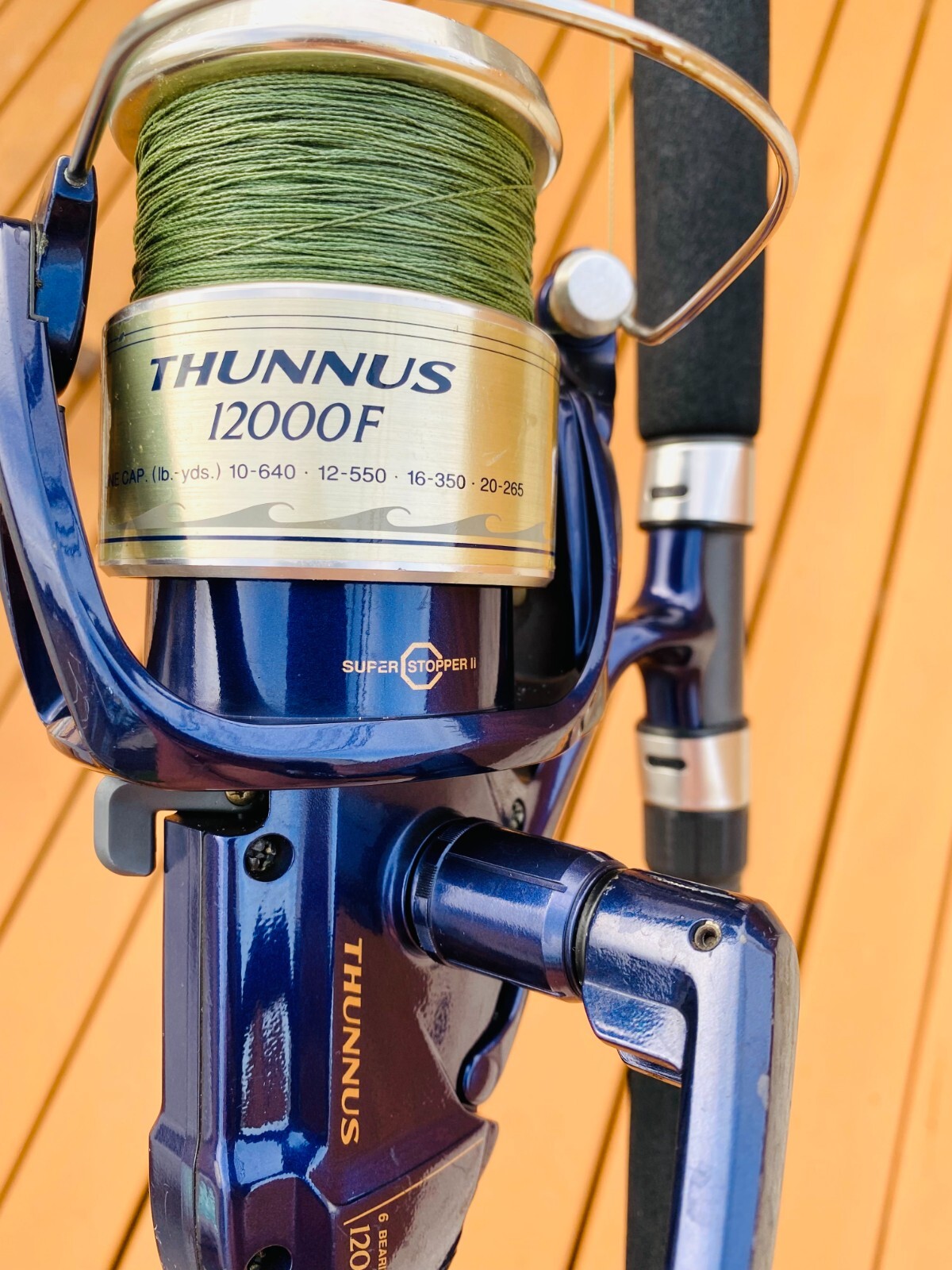Shimano Thunnus 12000F Spinning Reel w/ Calstar Grafighter GFGR 700-LS Rod Combo