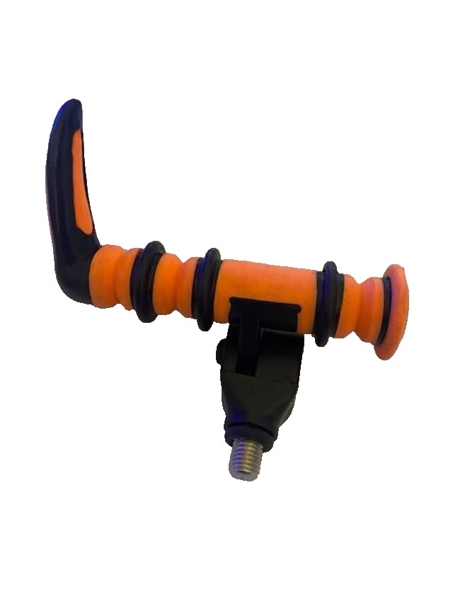 Feeder Fishing Rod Rest Fits Bankstick Quiver Rest One Sided Adjustable Red,
