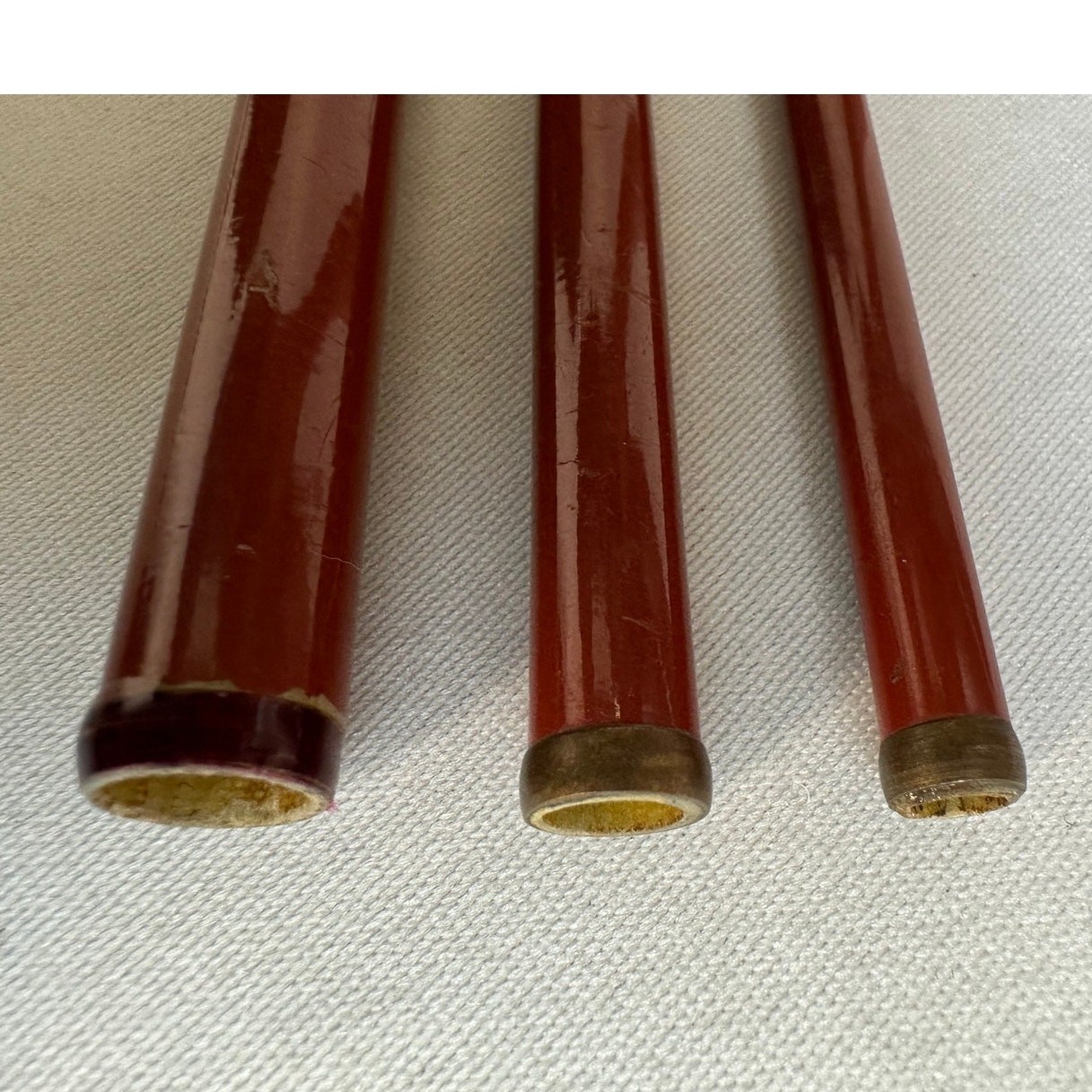 Vintage 1980s H.L. Leonard LFS470 7′ Fiberglass Spinning Fishing Rod #6 4Pc USA