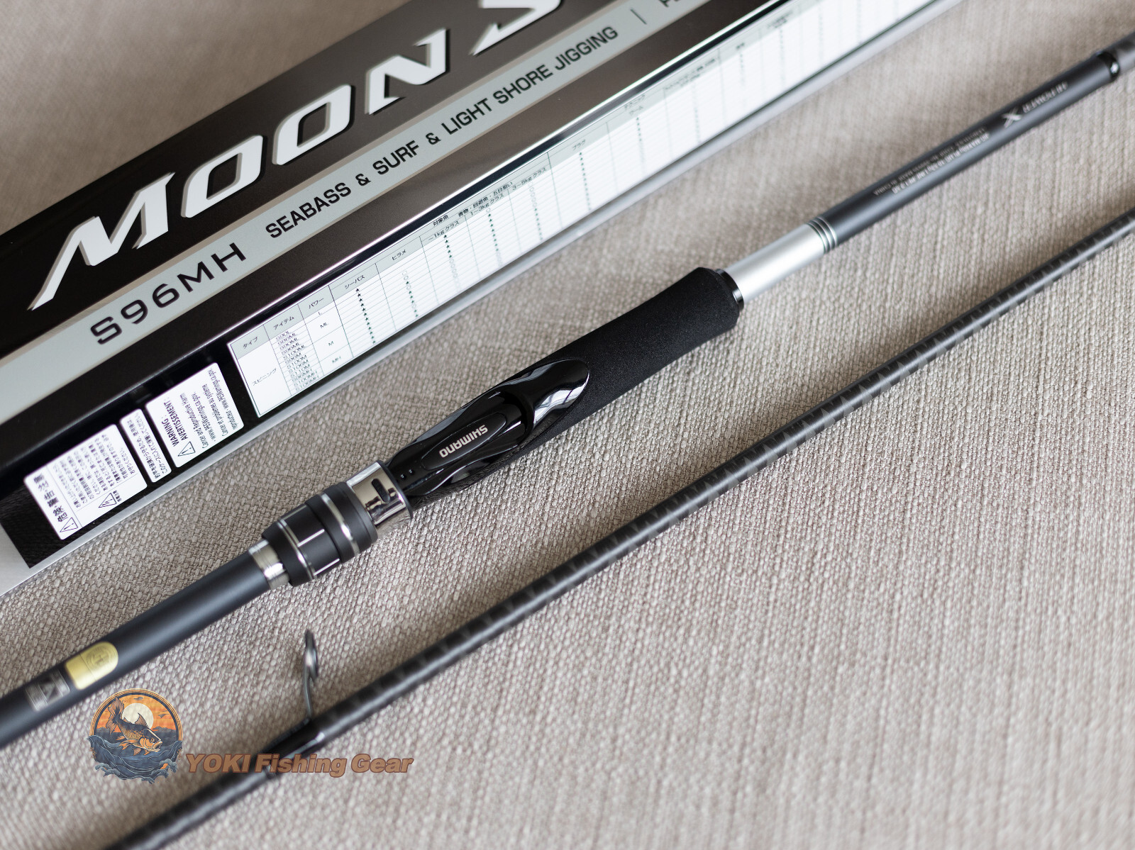 Watch Our Product Video-Shimano 21 Moonshot S96MH Spinning Rod Free Shipping A2
