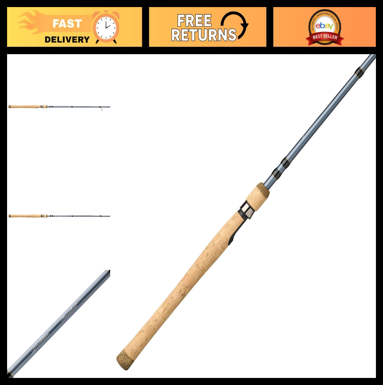 Lightweight Spinning Rod for Freshwater Fishing – Durable, Sensitive, Versatile