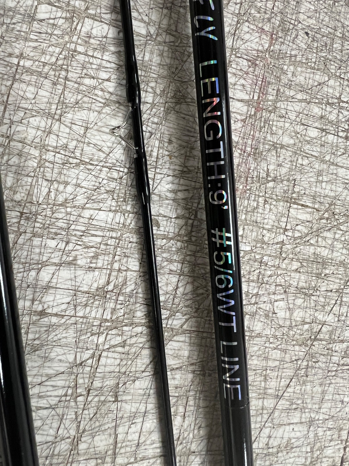 #3. fly rod 5/6 wt 4 pc full flex