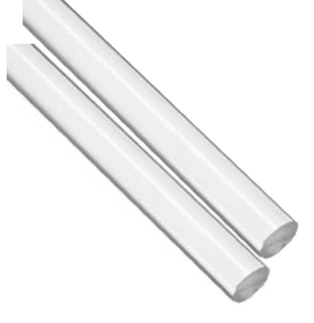 2 PCS Clear Acrylic Lucite Rod Dowel 3/4×36 Inch 19.05x914mm DIY Projects