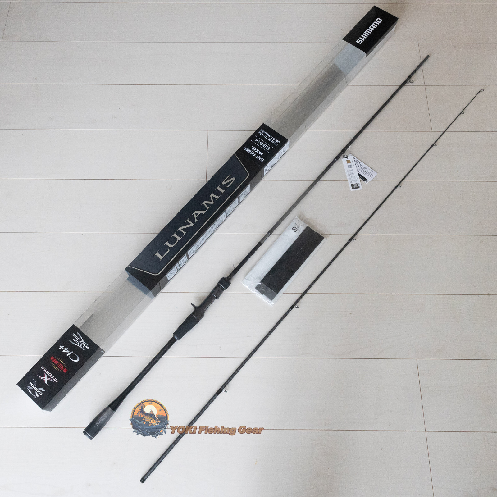 Shimano LUNAMIS B86M Baitcasting Rod Shipping from JAPAN