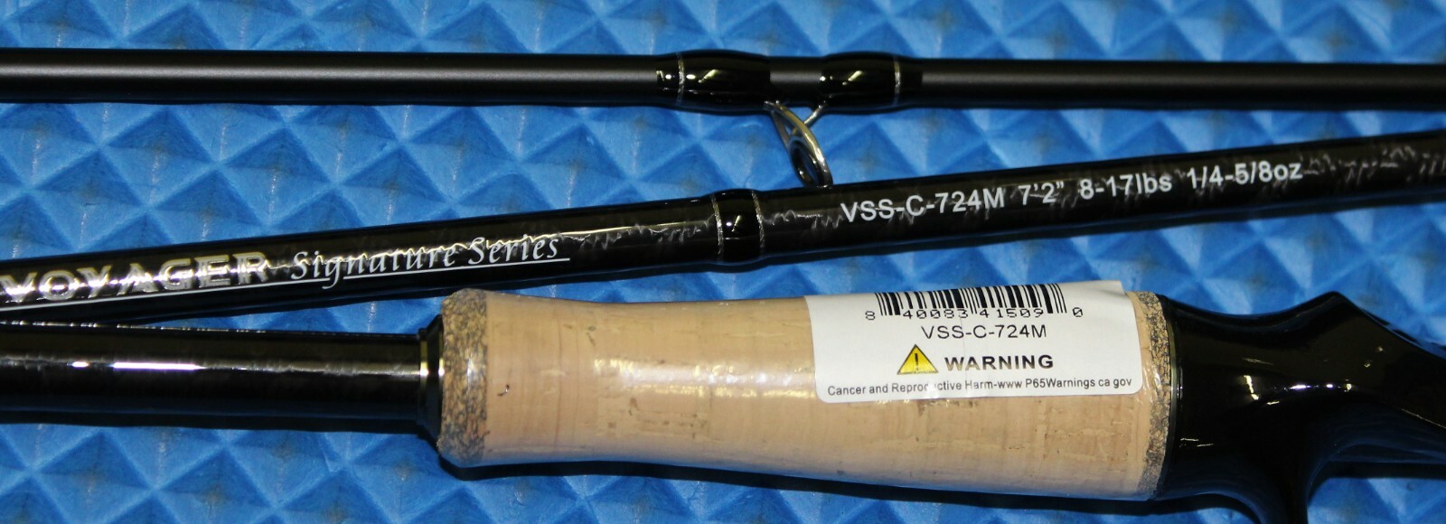 Okuma Voyager Signature Freshwater Rod 7′ 2″ Medium 4-Pc W/Soft Case VSS-C-724M