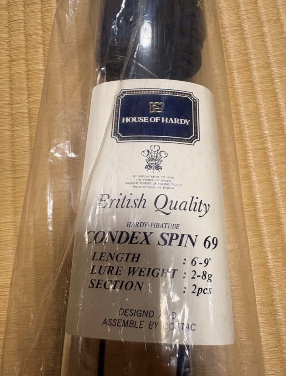 Extremely Rare – Original Item HOUSE OF HARDY CONDEx SPIN 69 House of Hardy Rod
