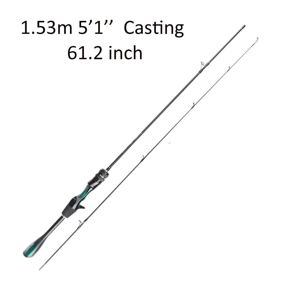 ORCA ULTRALIGHT UL SOLID TIP TAPERED HANDLE TROUT LAKE RIVER SPINNING CASTING FI