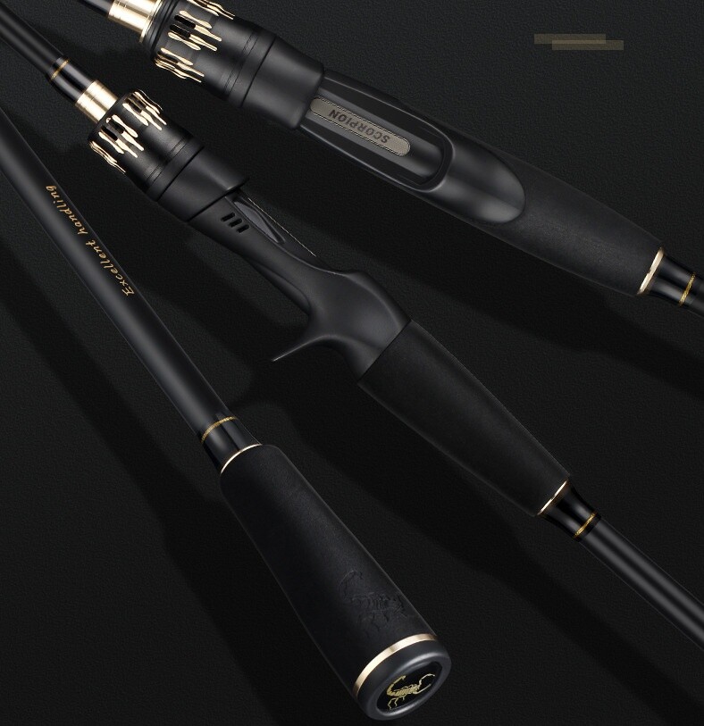 1.68M 1.8M Rods Spinning Casting Rods Poles Lure Fishing Rod Carbon Fiber Pole