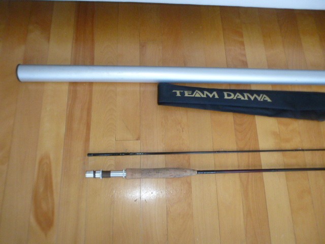 Fly Fishing Rod Daiwa Team Daiwa # 7 Stunning Condition, rods reels n deal