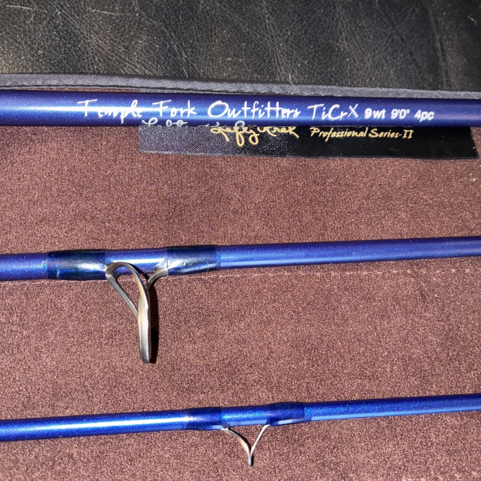 Temple Fork Outfitters TICRX Lefty Kreh 9ft 9 wt 4-piece TFO