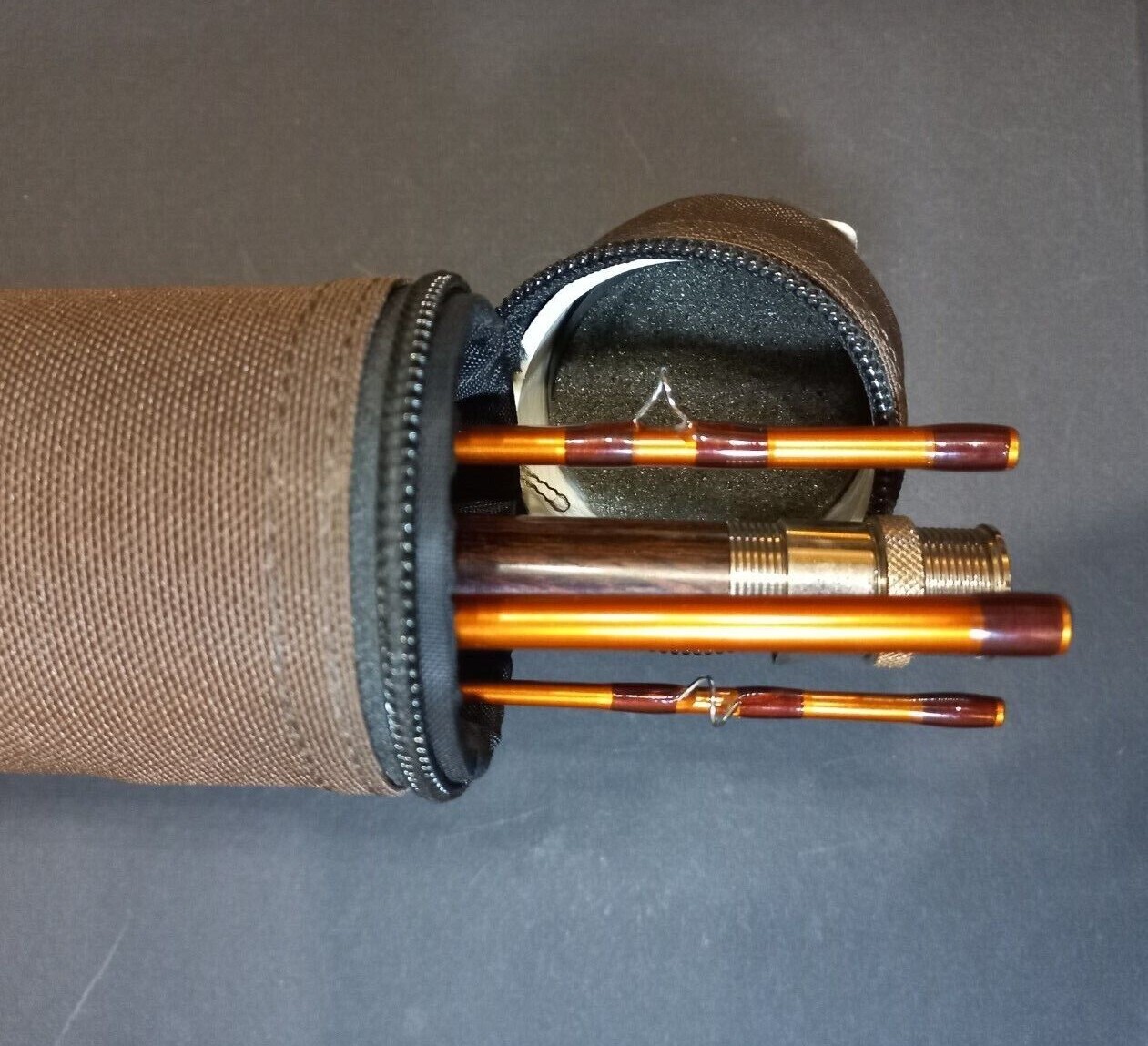 Sage Fli 3 &4 WT Length from 7’6″ to 9’0″ 4-Piece Fly Rods protective rod case