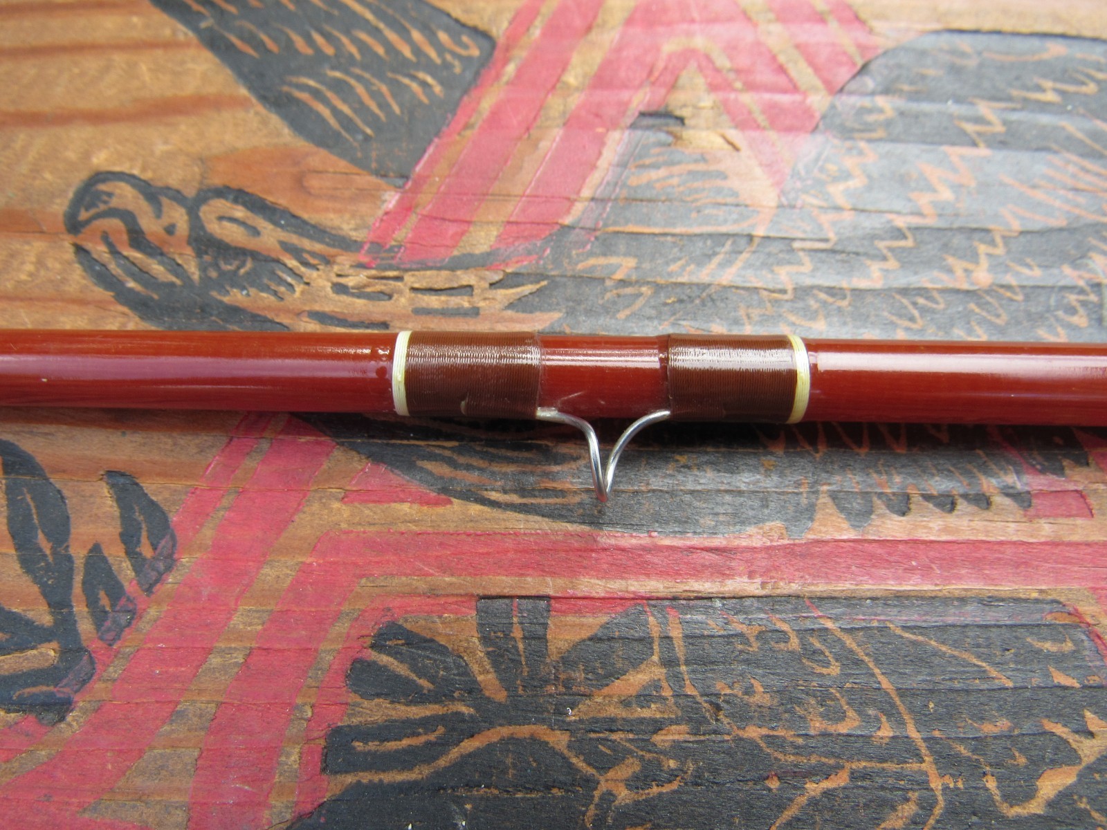 Vintage Fenwick FF85 Feralite 8″6″ Fly Rod USA Made Fiberglass 7-8-9 Excellent