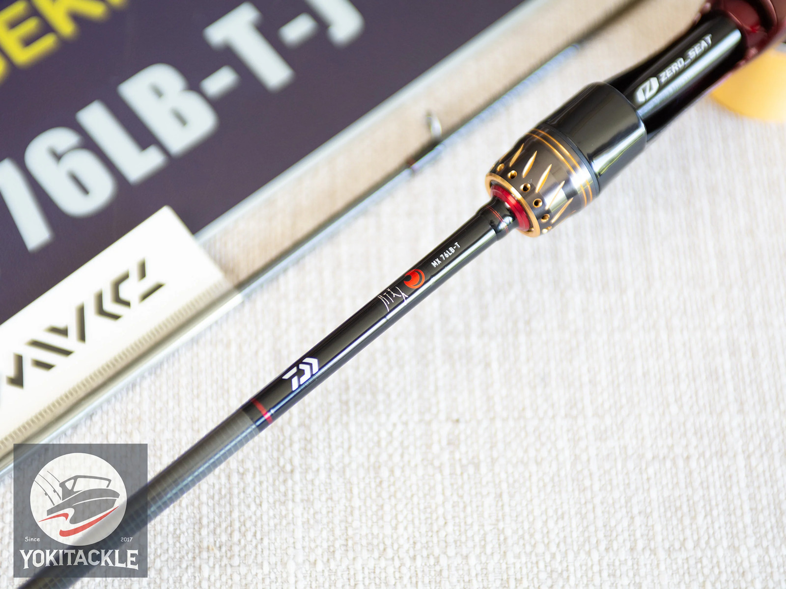 Daiwa 25 GEKKABIJIN MX 76LB-T-J Moonlight Beauty Baitcasting Rod