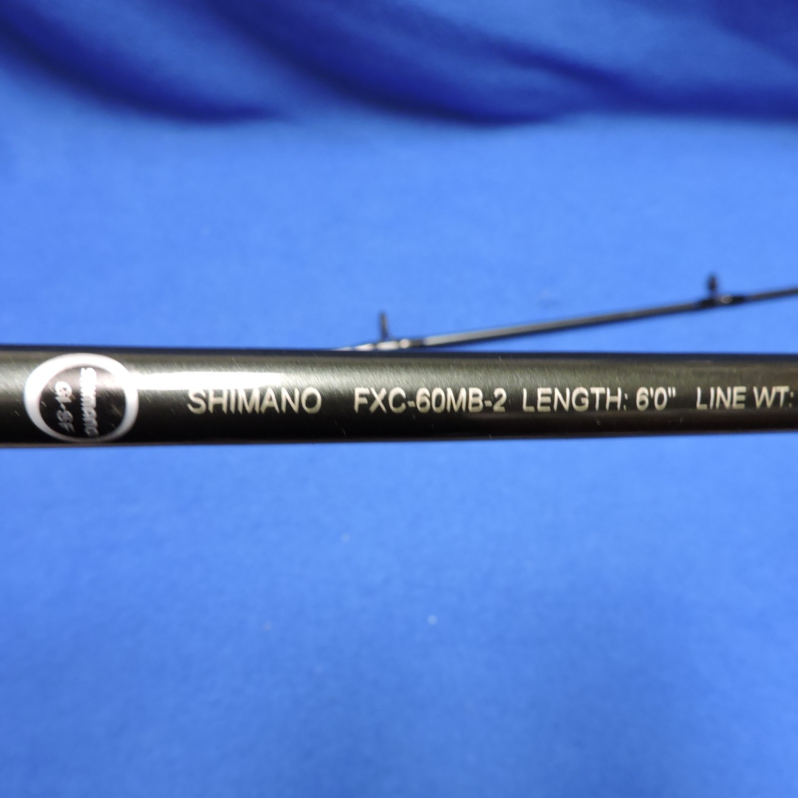 Shimano FX60MB-2pc 6ft Medium Fast Spinning Rod Great used Condition