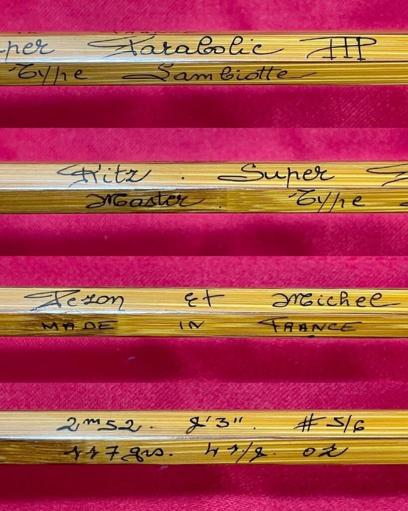 Pezon et Michel Ritz Super Parabolic PPP Master Type Lambiotte 8’3 #5-6 Bamboo
