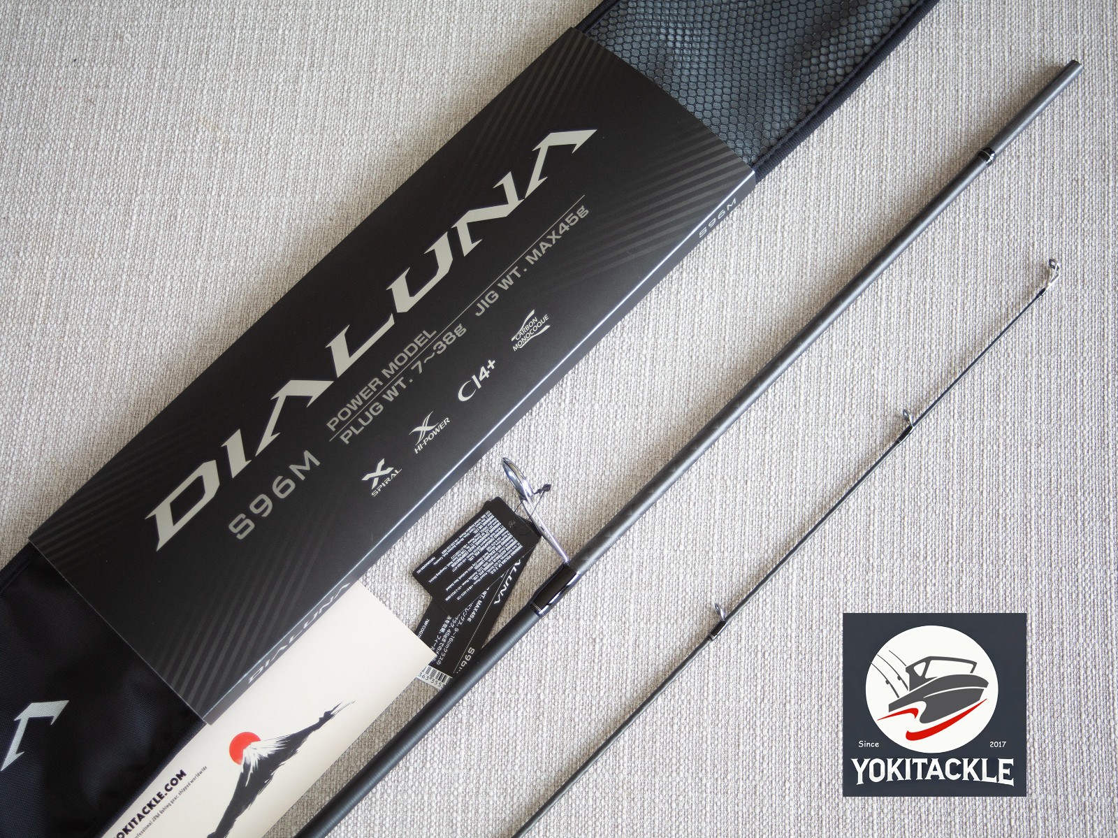 Shimano 23 DIALUNA S96M Baitcasting Rod FREE SHIPPING A2-Watch ProductVideo
