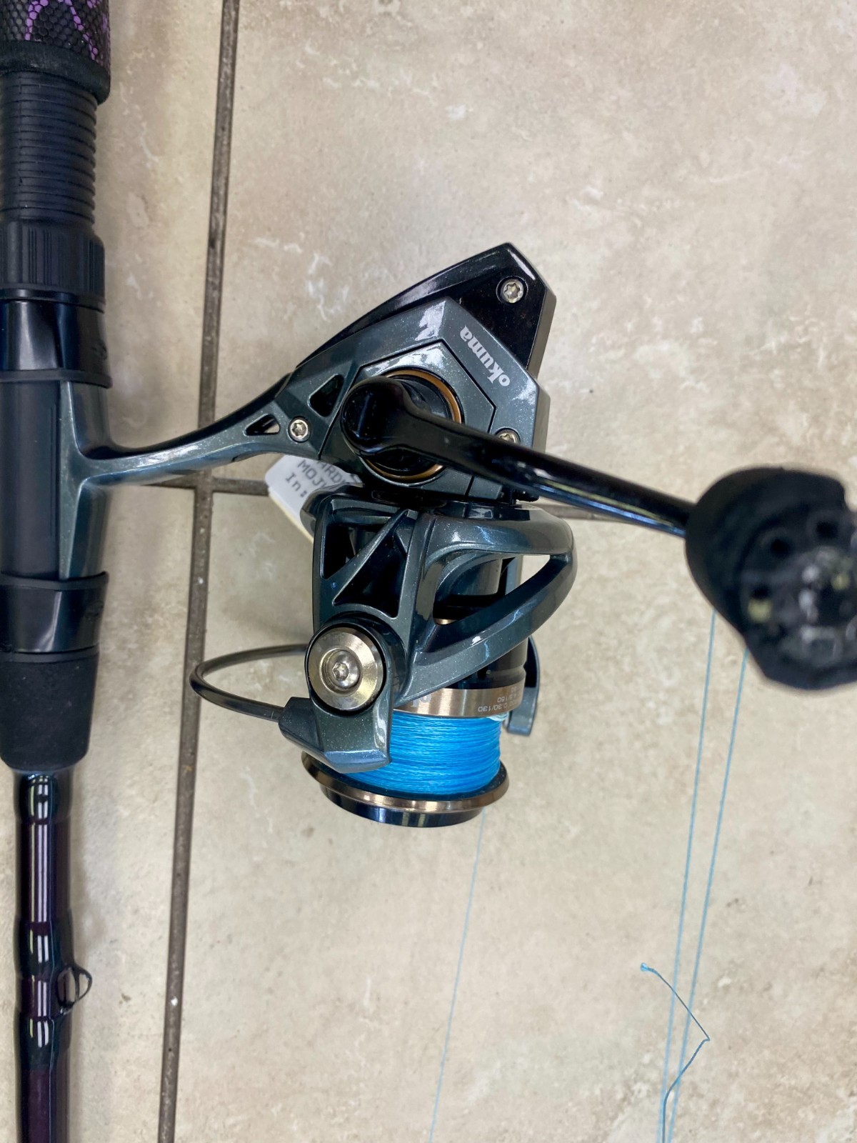 St. Croix Mojo Yak 7’ Medium Fast Spinning Rod With Okuma Epixor Reel