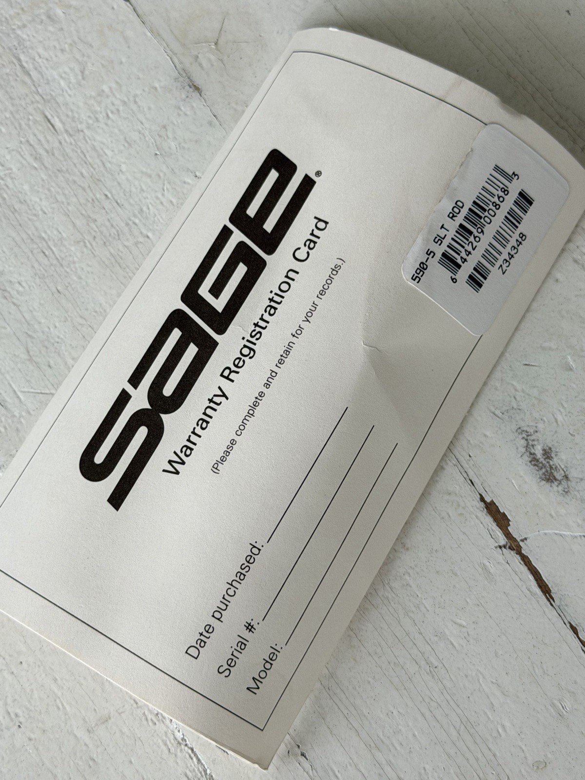 **BEAUTIFUL** 🔥*RARE* SAGE SLT 5wt 9’ft🔥~5Pc RARE TRAVEL ROD~🔥