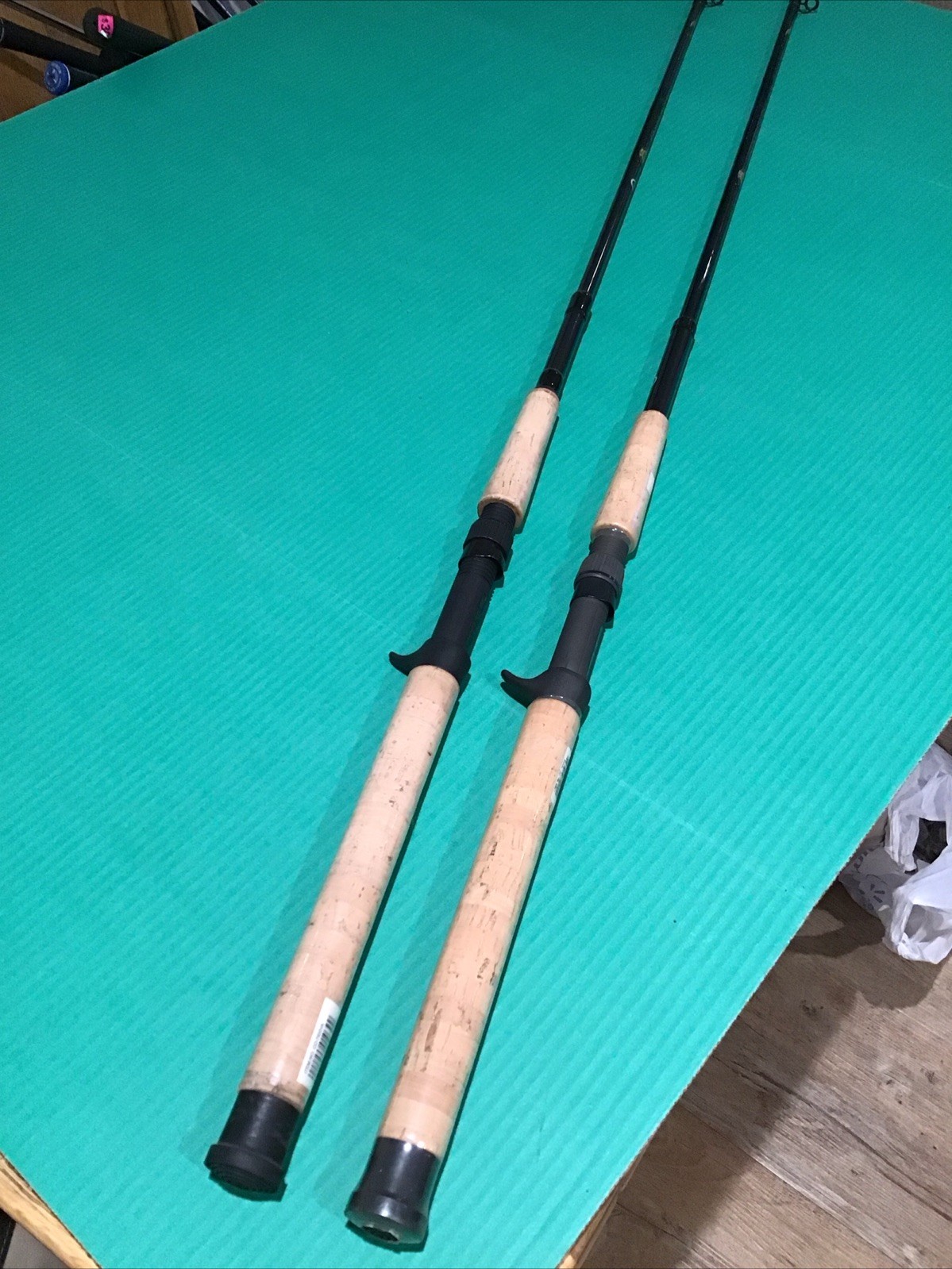 Lot of 2 New Shimano Compre 7’6″ Telescopic Extra Heavy Casting Rod Flipping