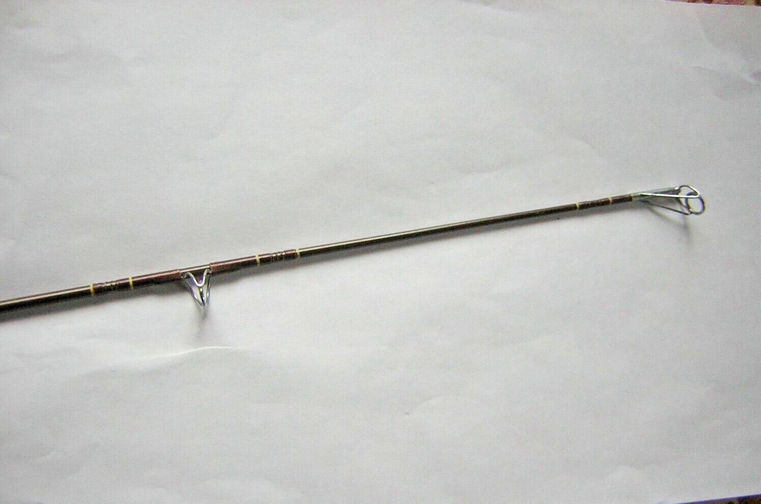 Vintage Heddon Pal Tubular Fiberglass MODEL 8510 Spinning Rod 2-piece & 8 1/2 ft