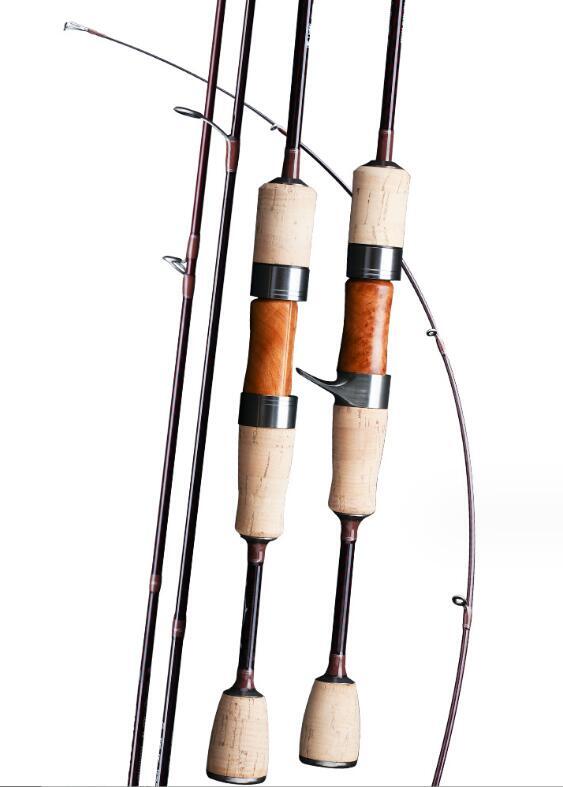 Fishing Rods 1.68M 1.8M Casting Spinning Rod Carbon Fiber 2 Section Lure 1.5-8g