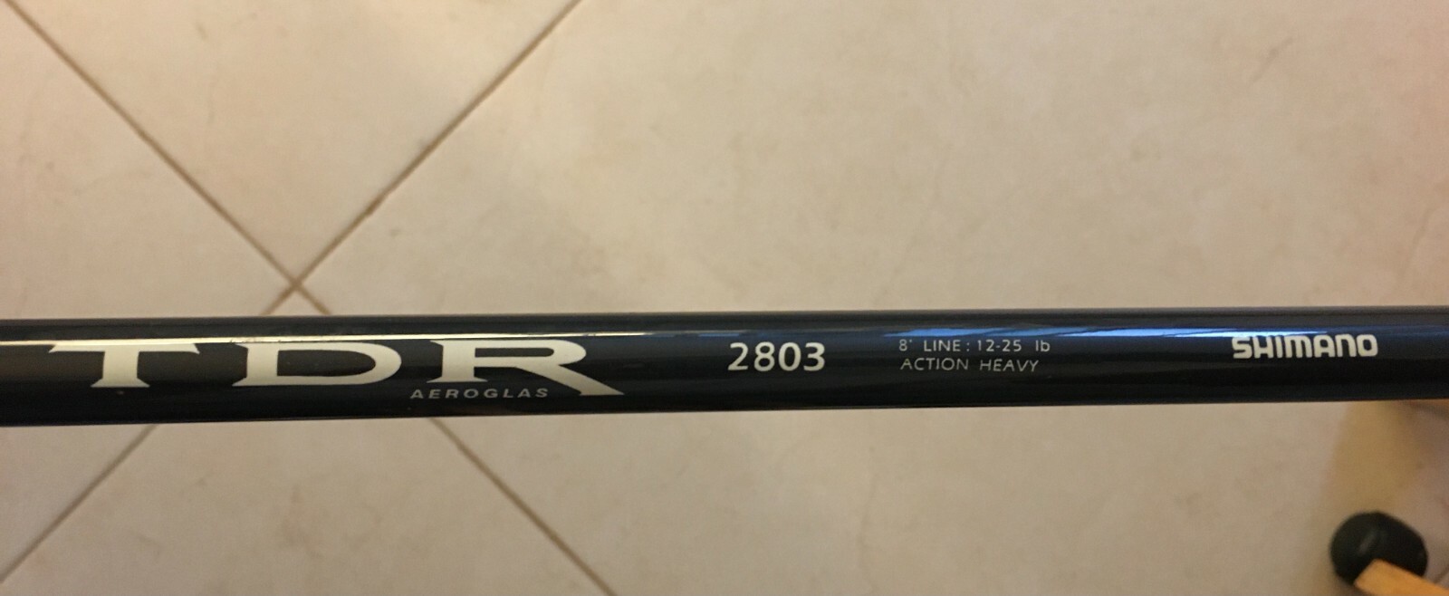 Shimano TDR Aeroglas 2803 Casting / Fishing Rod 8´