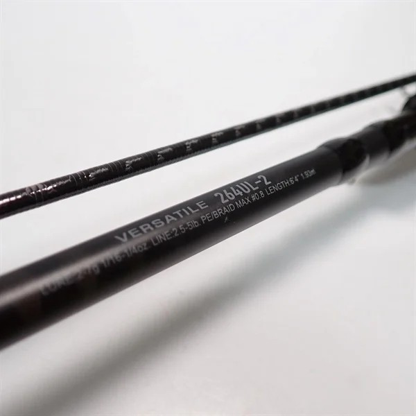 Shimano 26 Zodias 264UL-2 6’4″ Ultra Light 2-Piece Spinning Bass Fishing Rod