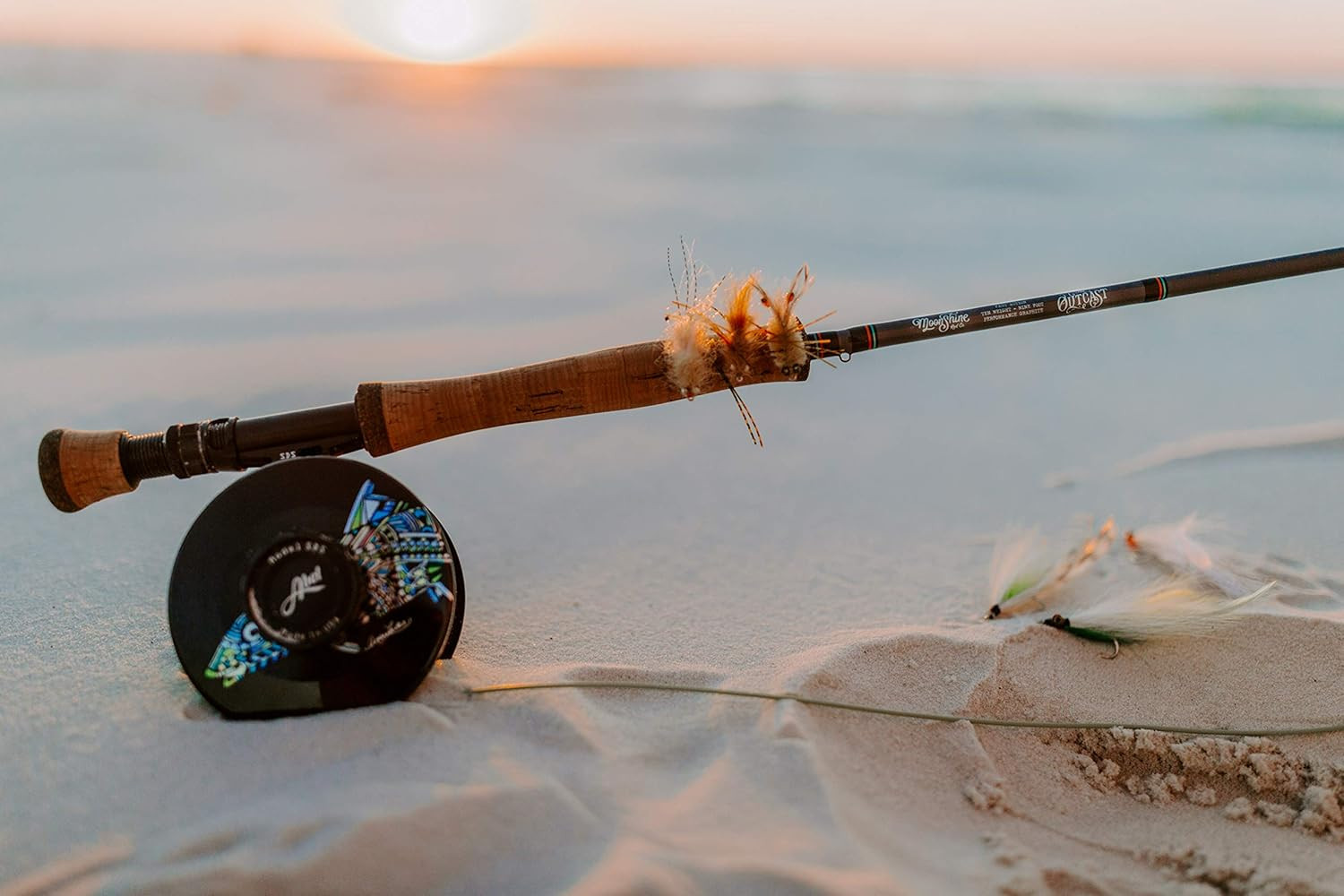 Fly Fishing Rod with Carrying Case and Extra Rod Tip Section Fast Action, the Ou