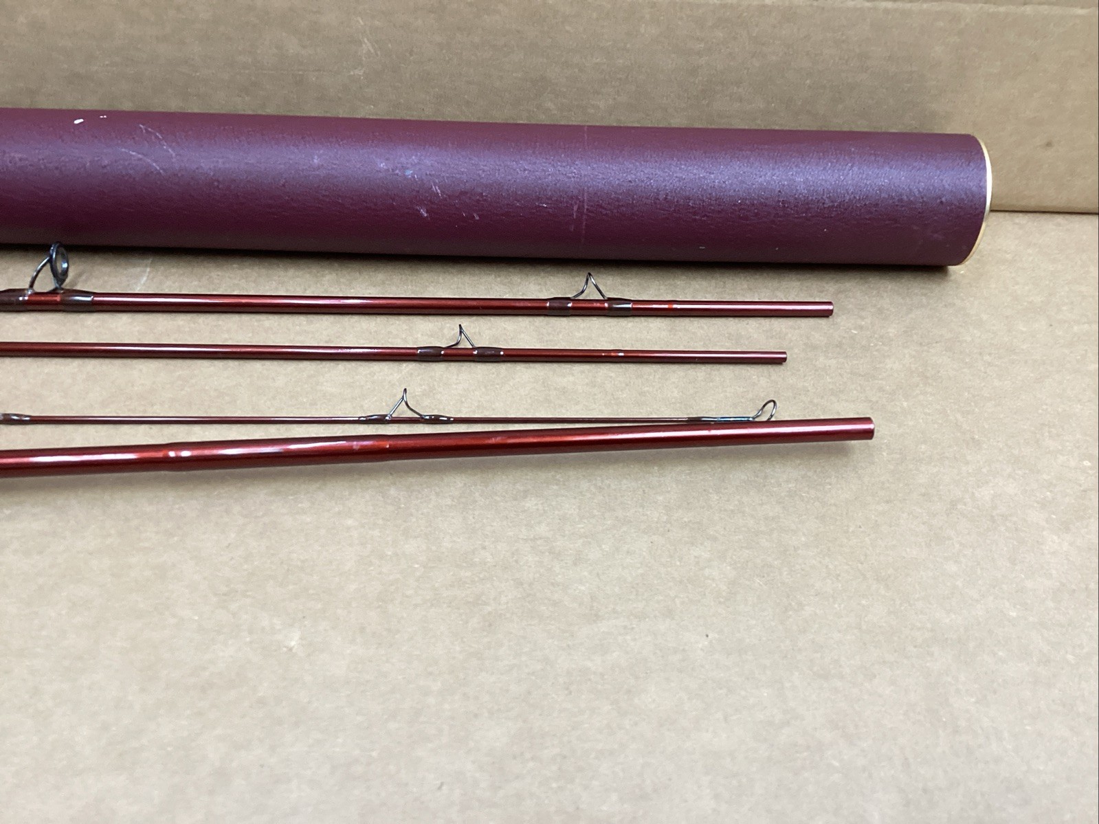 Orvis Zero Gravity 4 piece Tip Flex 9.5′ Line #11 Trout Fly Rod With Tube Superb