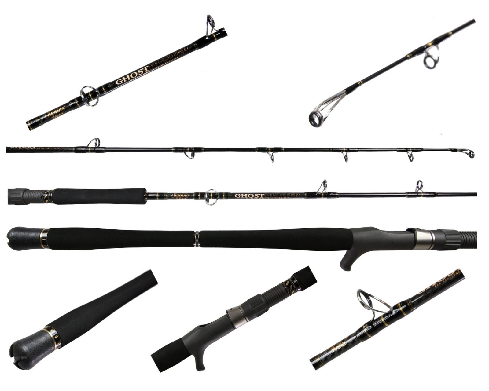 Jigging World Ghost Hunter Jigging Conventional Rods