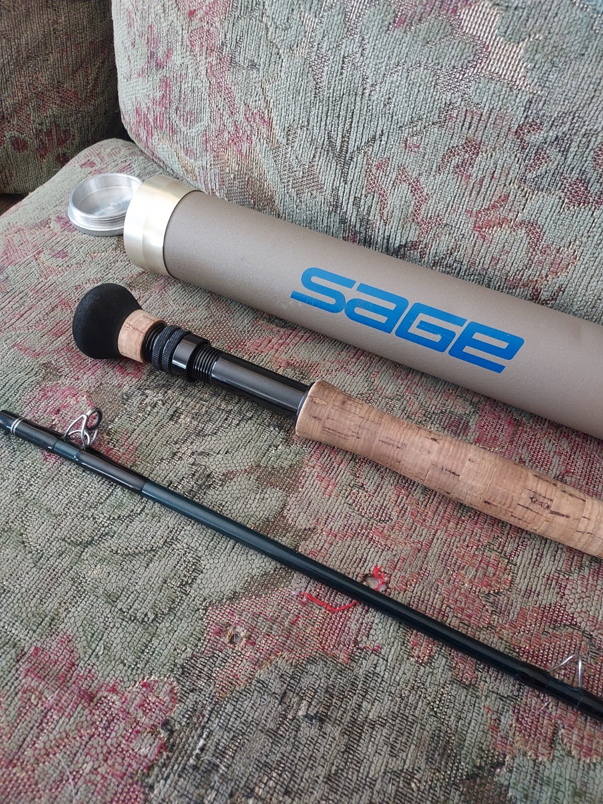 SAGE GFL 1090-3 RPLX 9′ Graphite III FLY Rod- line 10 w/ Bag & Hard Case