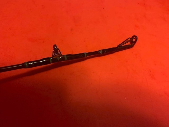 CUSTOM BUILT SEEKER CJB 7 FOOT 20 TO 50 POUND RATED CONVENTIONAL FISHING ROD